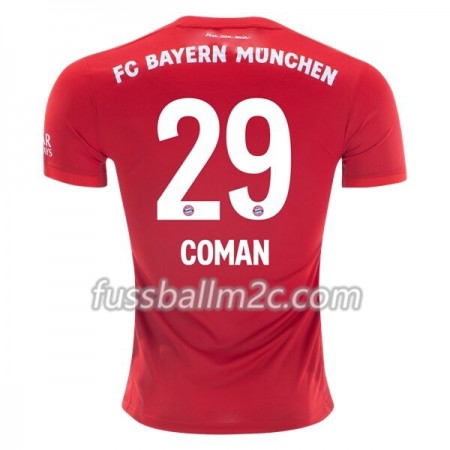 Fußballtrikots FC Bayern München Kingsley Coman 29 Heim Trikotsatz 2019-2020